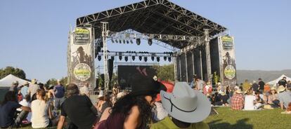 Festival de &#039;country&#039; en Riaza (Segovia), patrocinado por Huercasa.