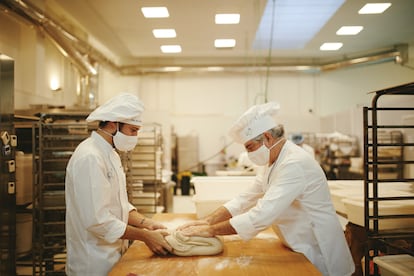 Interior de la panadería Pan Delirio