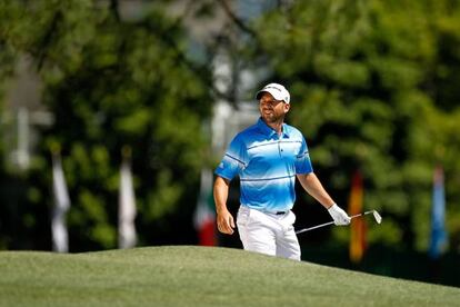 Sergio Garcia durante la tercera jornada del Masters Augusta