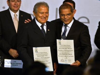 Salvador S&aacute;nchez y &Oacute;scar Ortiz.