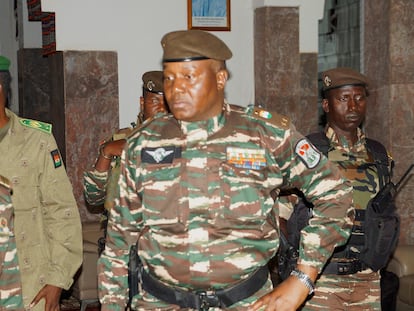 El general Tiani, quien se ha autoproclamado nuevo jefe de Estado de Níger.