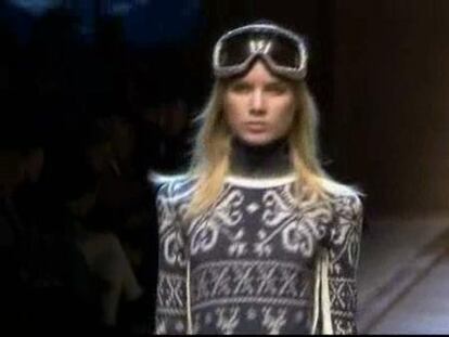 Colección alpina para el invierno de Dolce y Gabanna
