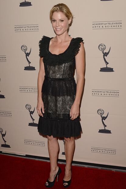 Julie Bowen, de Modern Family, que ganó un Emmy como mejor actriz protagonista de comedia en 2011. Este año vuelve a estar nominada en la misma categoría.