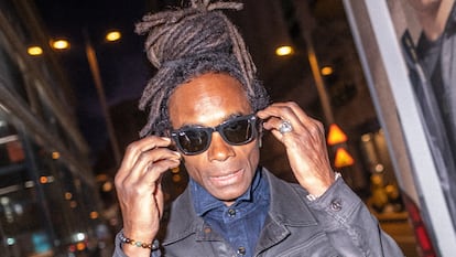 El cantante Fab Morvan, mitad de los exitosos Milli Vanilli, fotografiado para ICON en Madrid.