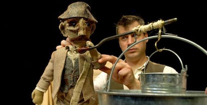Una representación de la compañía State Puppet Theatre Sliven.