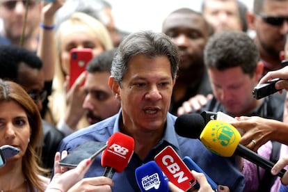 Fernando Haddad, candidato a presidente do PT