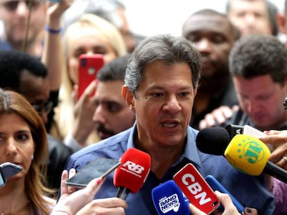 Fernando Haddad, candidato a presidente do PT