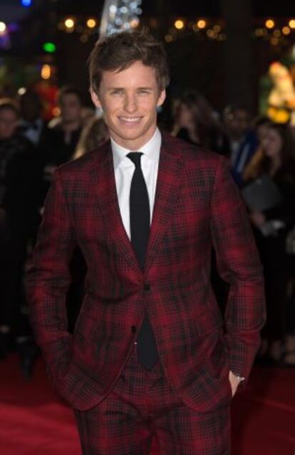 El actor Eddie Redmayne en el estreno de 'La chica danesa', en diciembre.