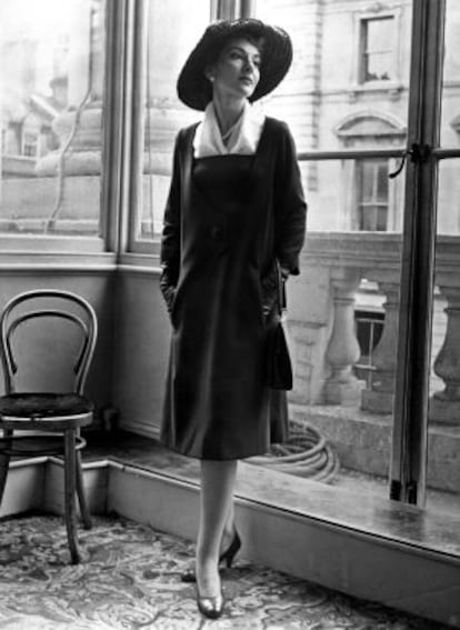 La soprano Maria Callas, fotografiada en 1958 en Londres.