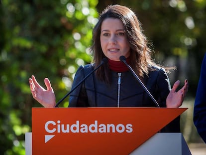 Inés Arrimadas, the most-voted candidate in the recent Catalan elections.