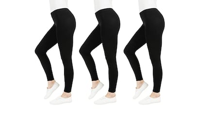 Pack de leggings negros para mujer