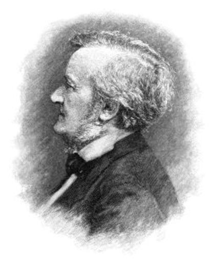 Retrato de Wilhelm Richard Wagner.