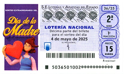 Décimo Lotería Nacional del Día de la Madre