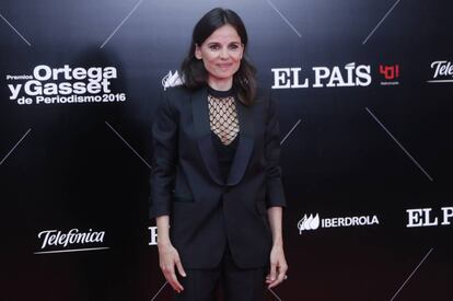 Elena Anaya, en los premios Ortega y Gasset de EL PAÍS. 
