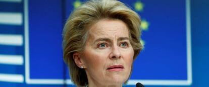 La presidenta de la Comisión Europea, Ursula von der Leyen.