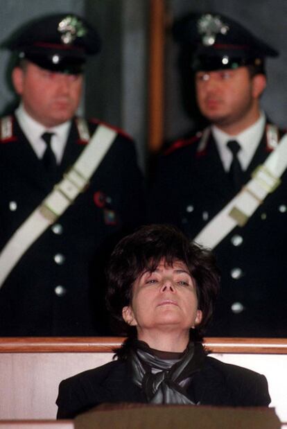 Patrizia Reggiani, en un juicio en 1998.
