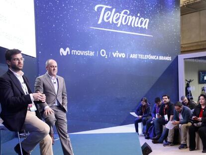 Gonzalo Mart&iacute;n-Villa, director global de Innovaci&oacute;n de Telef&oacute;nica, en la presentaci&oacute;n del plan. 