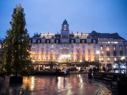 Vista del centro de Oslo.