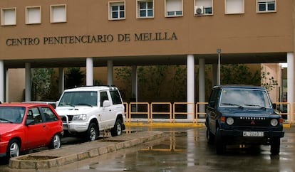 Exterior del centro penitenciario de Melilla.