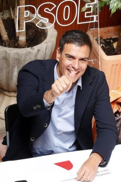 Sánchez, en Alcalá de Henares.