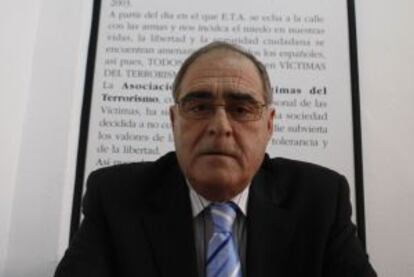 Joaquín Vidal, presidente de la AVT de Andalucía.