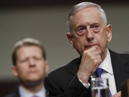 El secretario de Defensa, Jim Mattis.