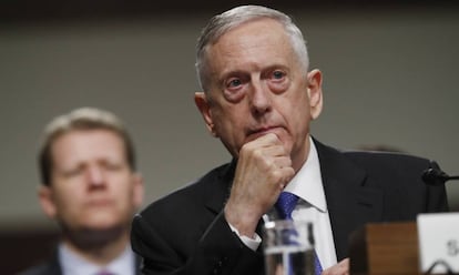 El secretario de Defensa, Jim Mattis.