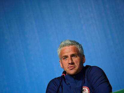 O nadador Ryan Lochte;