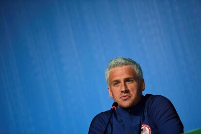 O nadador Ryan Lochte;