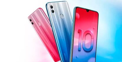 El diseño del Honor 10 Lite es uno de sus grandes atractivos