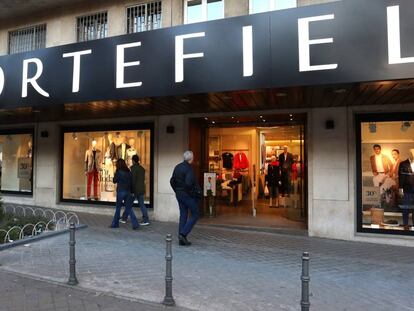 Tienda de la cadena Cortefiel en Madrid.