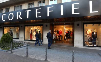 Tienda de la cadena Cortefiel en Madrid.