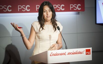 Una imagen de archivo de la portavoz del PSC, Esther Niubó.