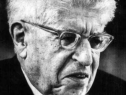 El filósofo alemán Ernst Bloch.