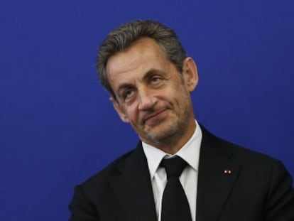 El expresidente franc&eacute;s, Nicolas Sarkozy, el pasado 10 de marzo.