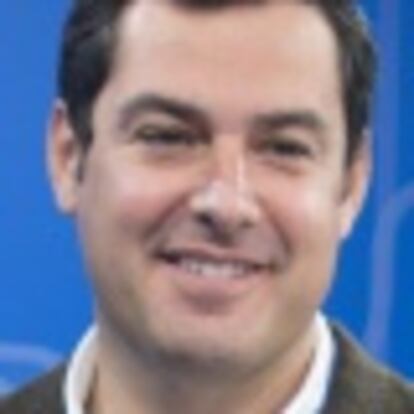 El Presidente del Partido Popular de Andalucia (PP-A), Juan Manuel Moreno Bonilla