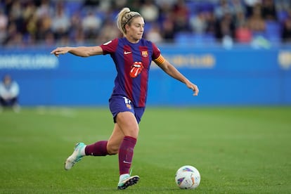 Alexia Putellas, durante el encuentro de la séptima jornada de la la Liga F ante el Sevilla.