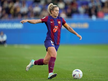 Alexia Putellas, durante el encuentro de la séptima jornada de la la Liga F ante el Sevilla.