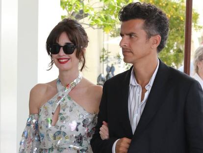 Paz Vega y su marido Orson Salazar, en el Festival de Cannes el pasado mayo. 