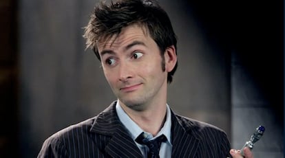 David Tennant como Doctor Who en uno de los tres capítulos especiales para celebrar el 60º aniversario de la serie.