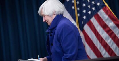 Janet Yellen, presidenta de la Fed.