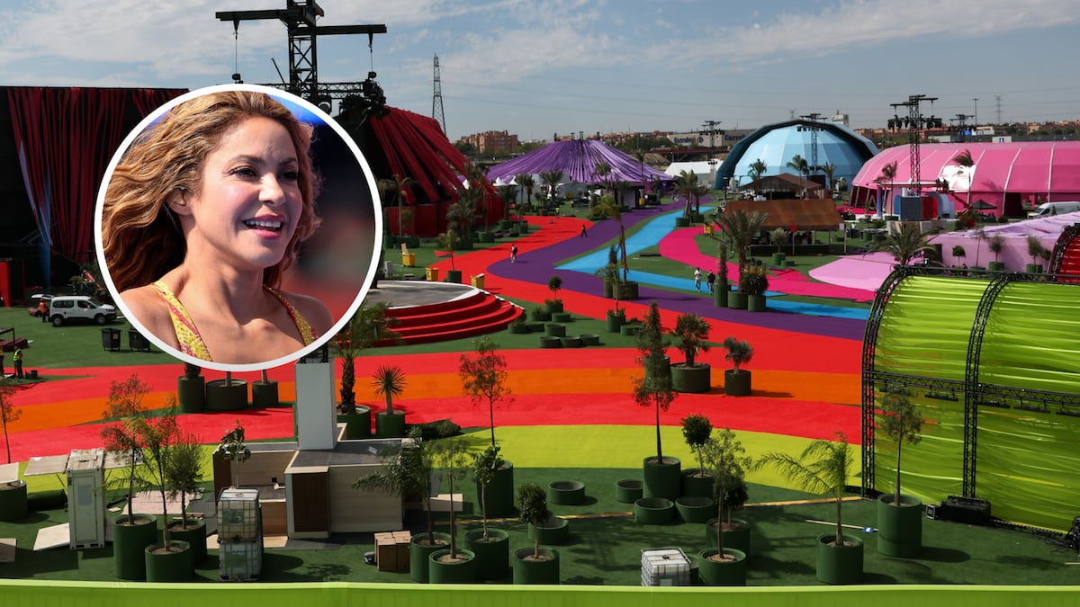 Vídeo | Del Museo de Shakira a la terraza VIP por 725€: dentro del ‘Macondo Park’ que acoge sus 12 conciertos en Madrid
