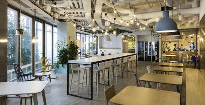 Imagen de las oficinas de EY en Madrid