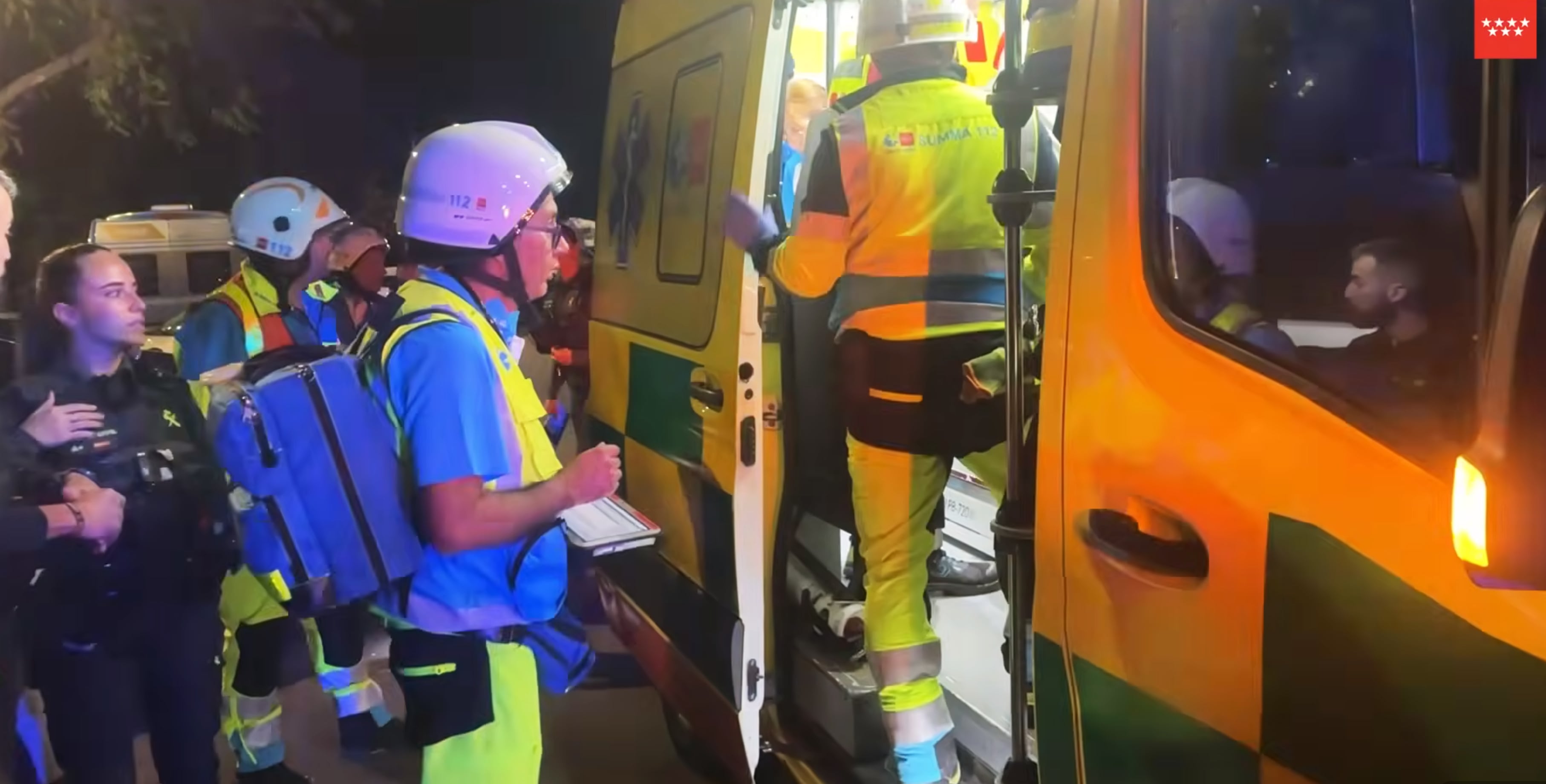 Un menor muy grave y otro leve al ser golpeados por un tren de Cercanías en Madrid en Galapagar