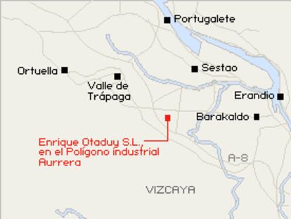 Polígono industrial Aurrera, Trapaga, Vizcaya