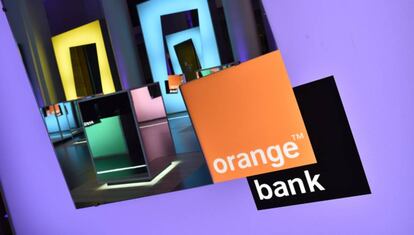 Logo de Orange Bank.