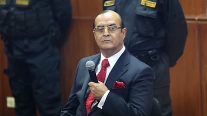El exasesor presidencial Vladimiro Montesinos, en una imagen de archivo de 2014.