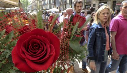 La Rambla fa olor de roses.