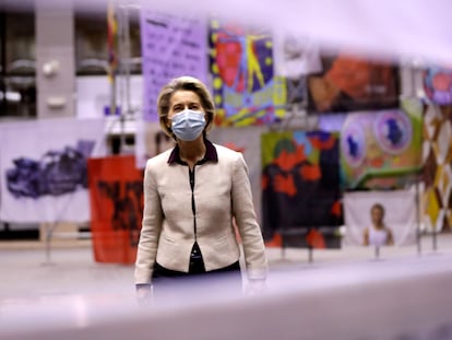 La presidenta de la Comisión Europea, Ursula Von der Leyen.