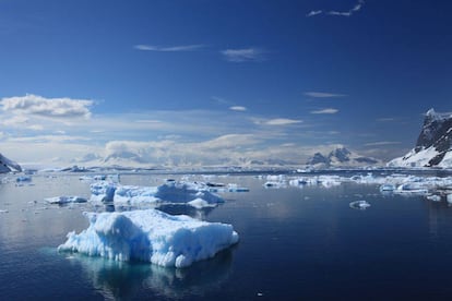 El cambio clim&aacute;tico no afecta de igual forma a los dos polos.